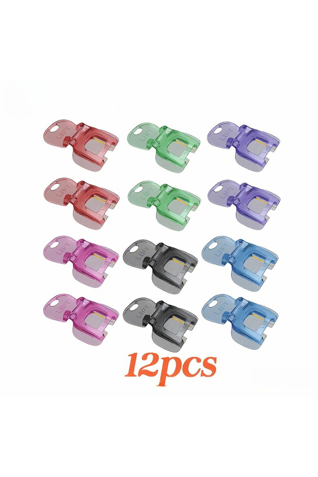 DUTRIEUX 12PCS Clear Plastic Easy Can Opener, Transparent or Solid Color Soda Beer Lid Gripper, Kitc
