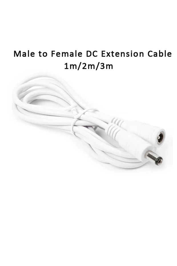 2m 1m 2m 3m DC Extension Cable Male to Female Plug Power Extension Cord Cables for Wifi/AHD/IP Secur