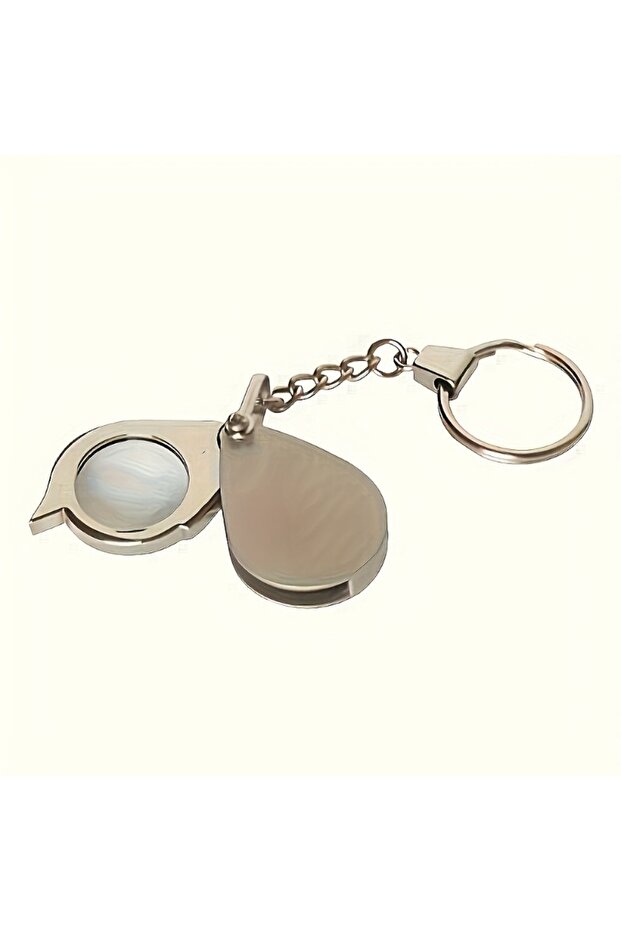 Silver-20X 1pc 20X Magnifying Glass with UV-Resistant Coating and Sturdy Metal Frame,High Quality Gl