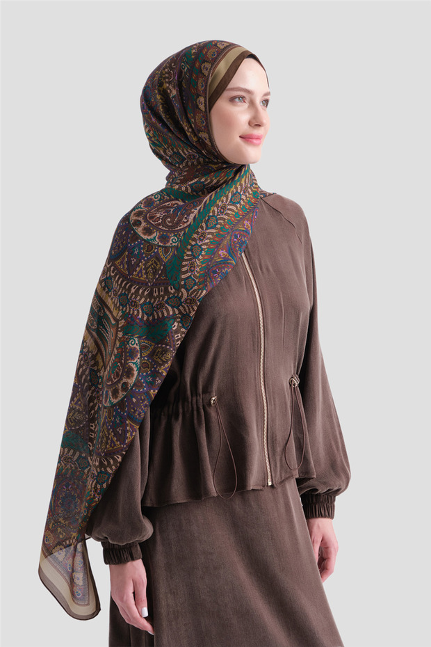 Wool Silk Harmony Shawl 1005 35