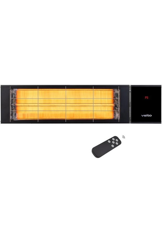 سخان كهربائي 2500 واط - أسود - نيفادا R2425