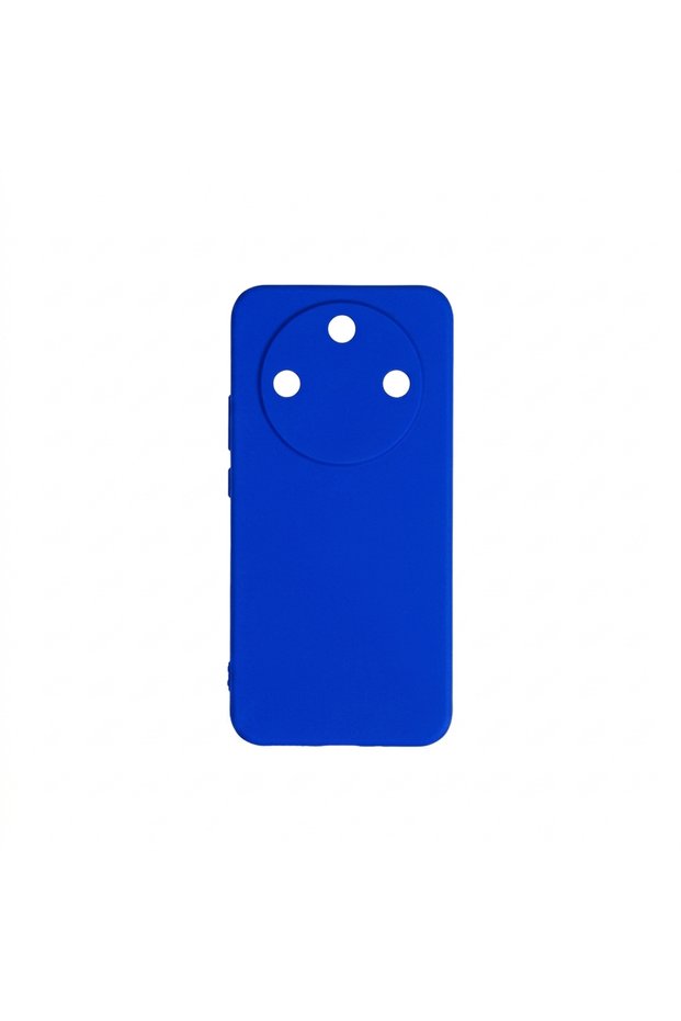 Honor Magic 8 Lite 5g Compatible Case Matte Flexible Silicone Cover - Blue - T40999