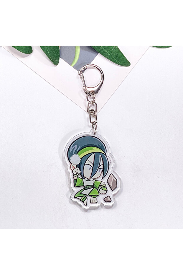 5 cm 2 1/9Pcs Cartoon Avatar: The Last Airbender Acrylic Car Keychain Accessories Bag Charm Backpack