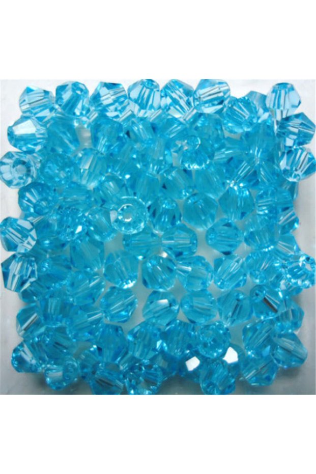 3mm 100pcs lake blue 3mm 4mm 6mm 8mm Bicone Faceted Crystal beads Austria Glass Beads Loose Beads Sp
