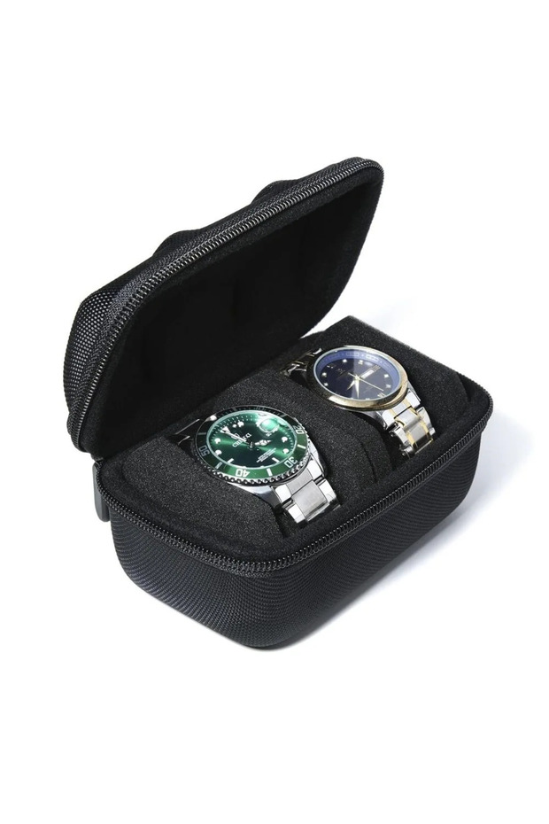 1 slots 2 Slot Watch Box Organizer Watch Travel Case Portable Storage Watch Display Holder for Wrist