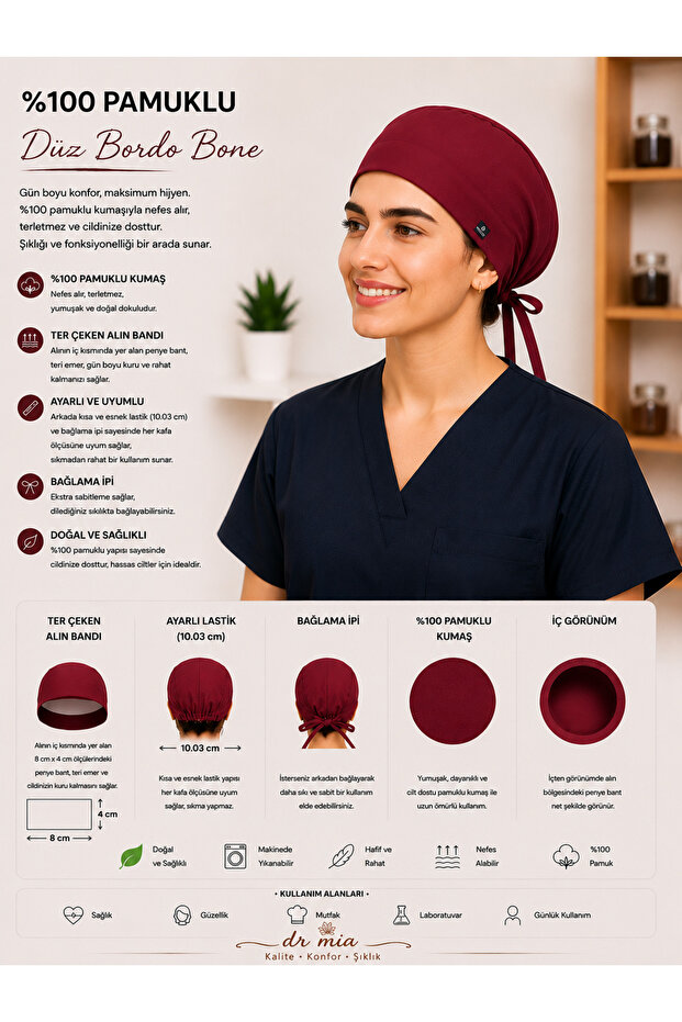 Doctor Nurse Hospital Chef Cap