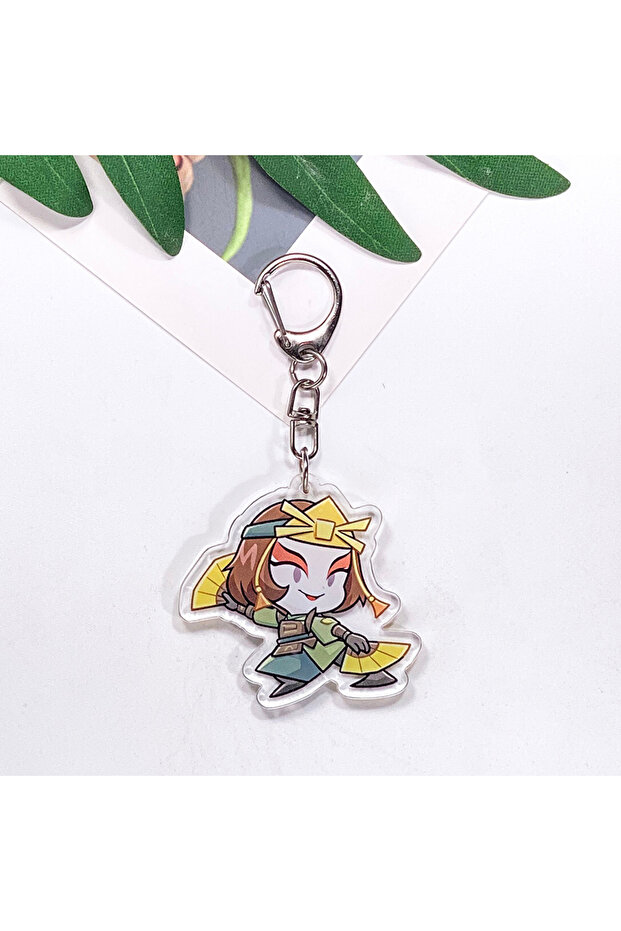 5 cm 4 1/9Pcs Cartoon Avatar: The Last Airbender Acrylic Car Keychain Accessories Bag Charm Backpack