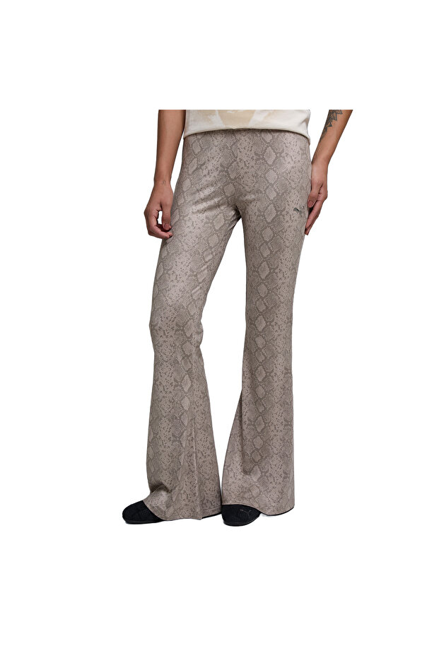 Snake Pack Women's Beige Leggings (638750-81)