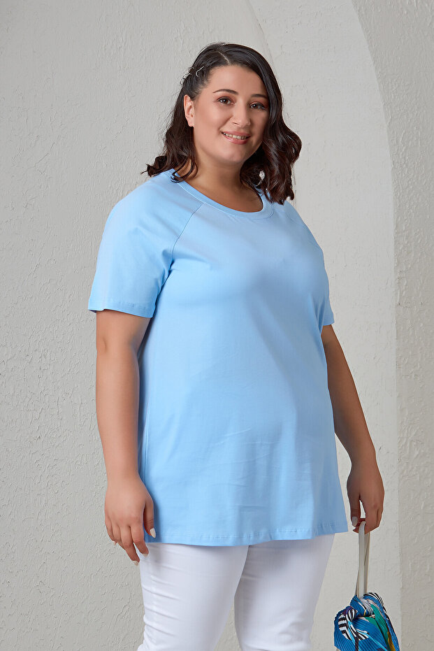 Regular Sleeve Basic T-Shirt