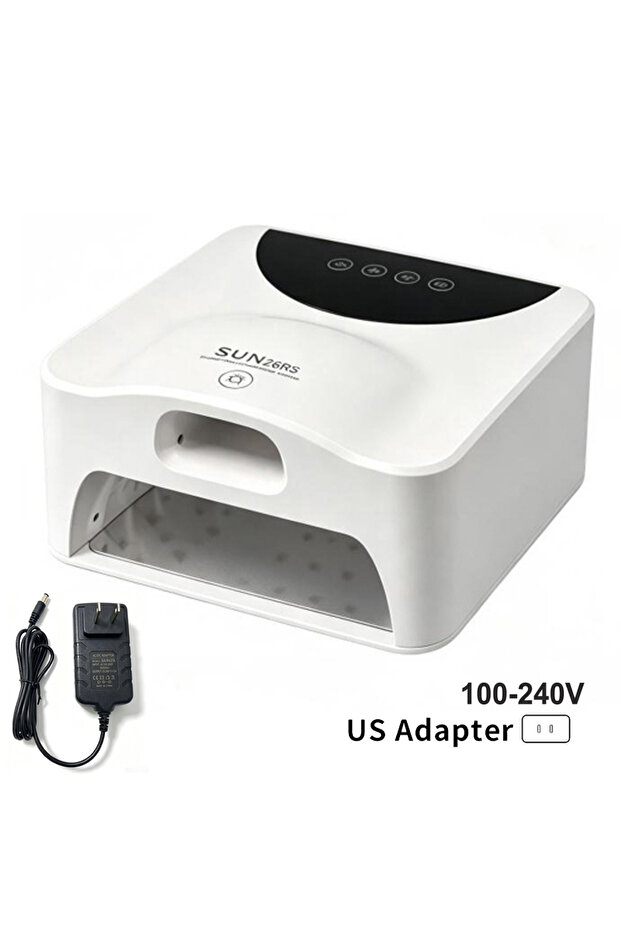 100V-240V EU Plug SUN-26RS White US 2-in-1 Thumb & Full Hand UV LED Nail Lamp Fast Drying Nail Dryer