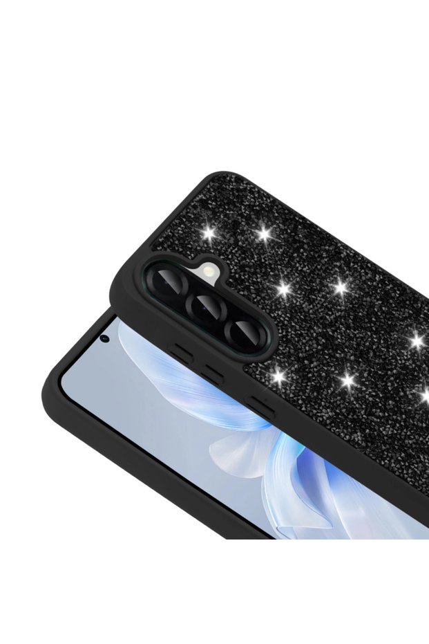 Samsung A07 5g Compatible Stone Detailed Melt Silicone Case | Shock Resistant