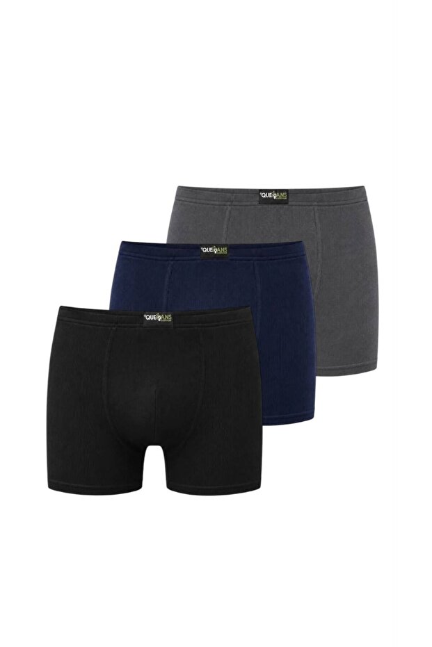 Que&Ans Ultra Soft Camisole Bamboo 3-Pack 3 Colors / Black - Smoked - Navy Blue