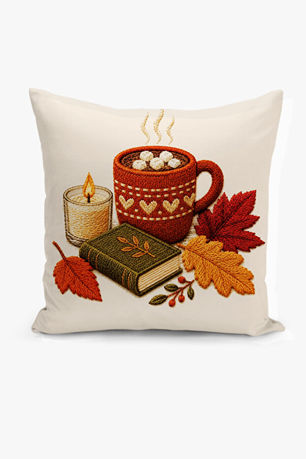 Double-Sided Digital Print Throw Pillow Cover - Autumn Series