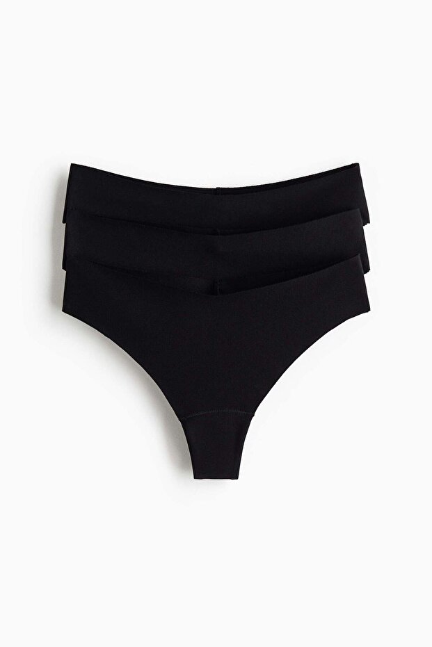 3-pack invisible Brazilian briefs