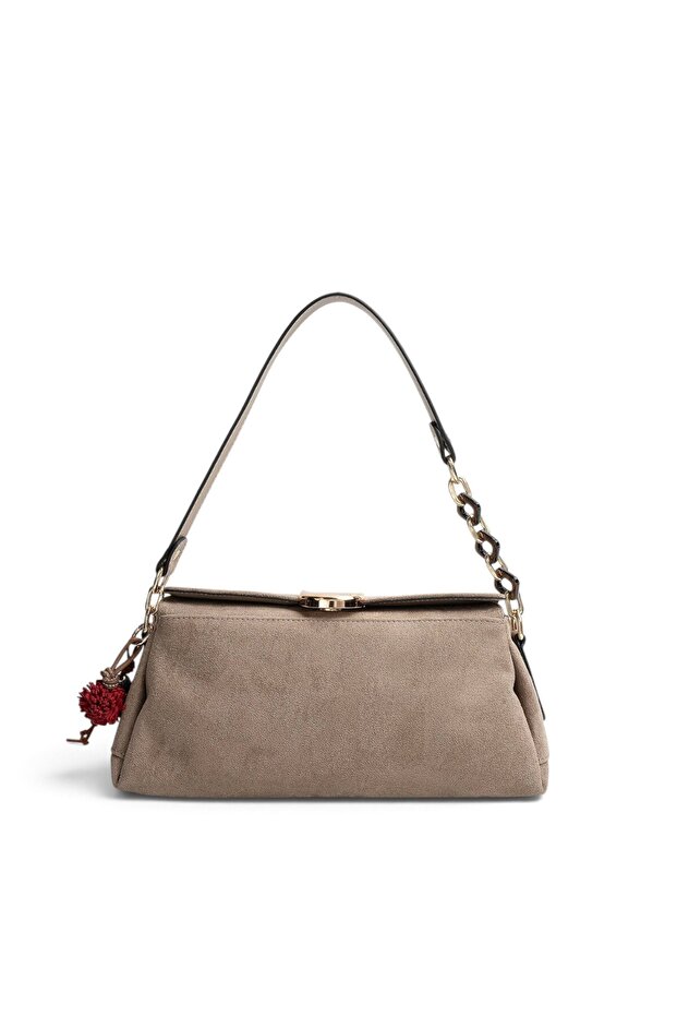 C.Vizon - C.Vizon Suede Women's Shoulder Bag Sp1294