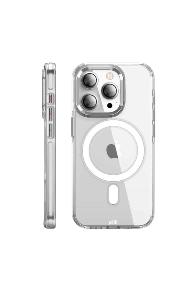 iPhone 15 Pro Max MagSafe Crystal Kılıf – Şeffaf