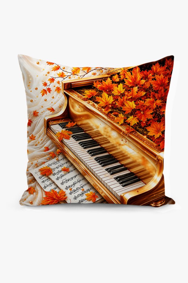 Double-Sided Digital Print Throw Pillow Cover - Autumn Series