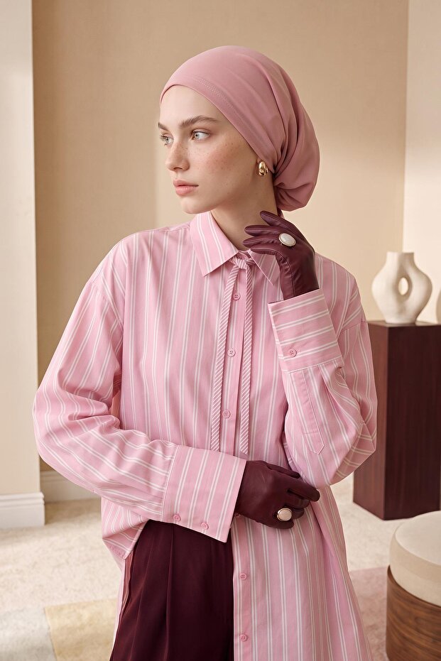 Chiffon Bonnet with Back Gathering Detail, B-102S