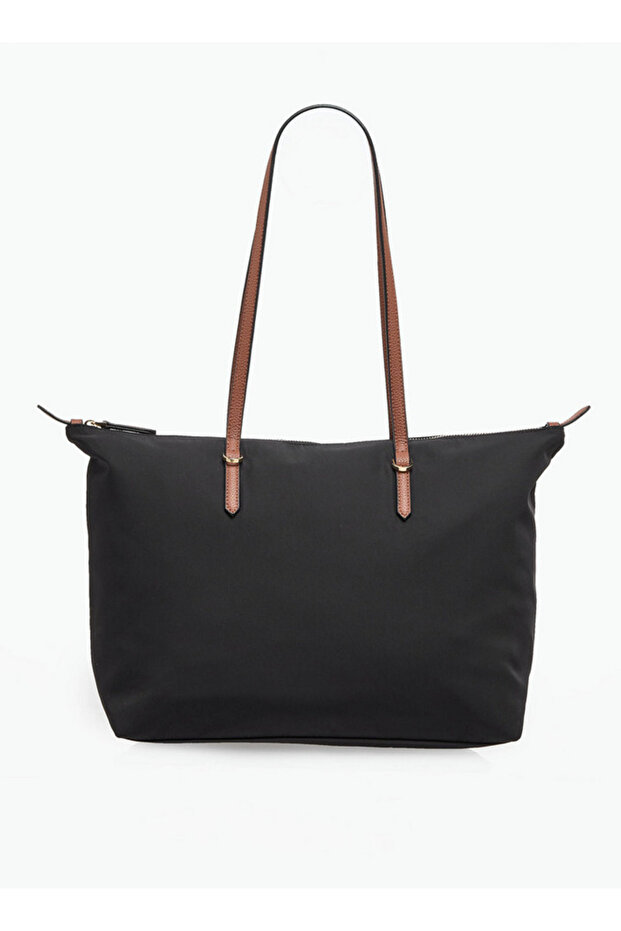 Tote Bag with Contrast Handles