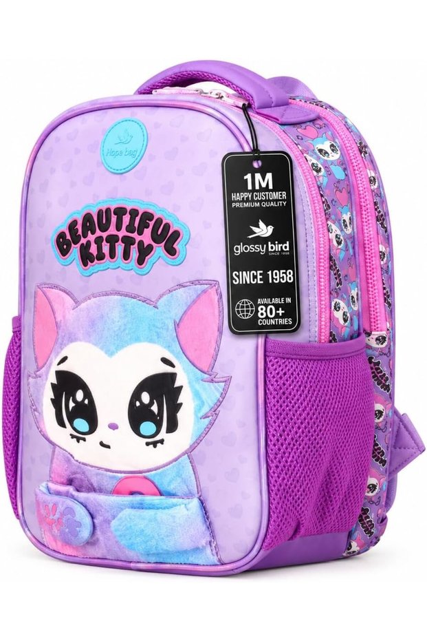 Backpack for Kids, 12 Inch Preschool School Bag for Preschool, Lightweight Ergonomic Kids Backpack, Water Resistant, Padded Breathable Back & Shoulder Straps