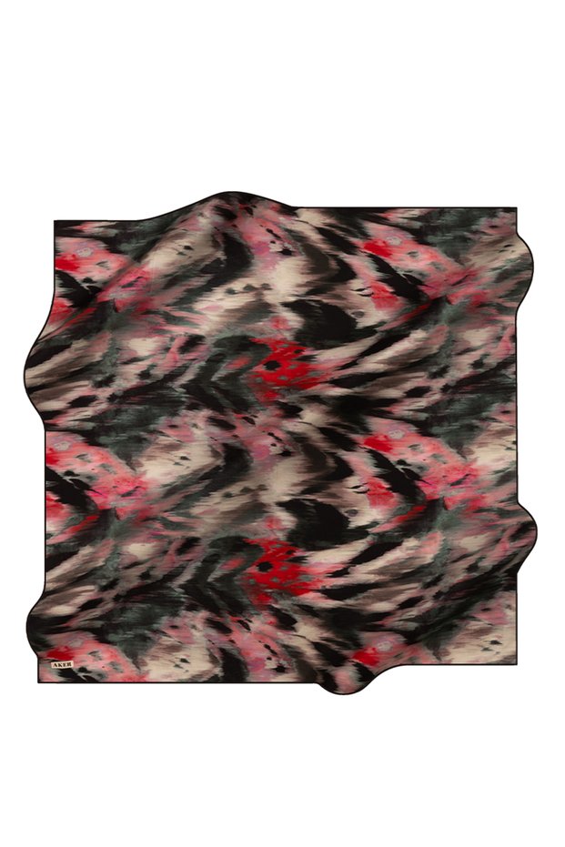 Light Pink 90X90 Silk Twill Scarf