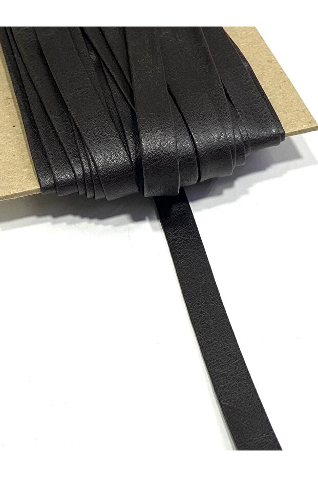 Leather Piping / Strip 1 cm / 10 Meters Brown