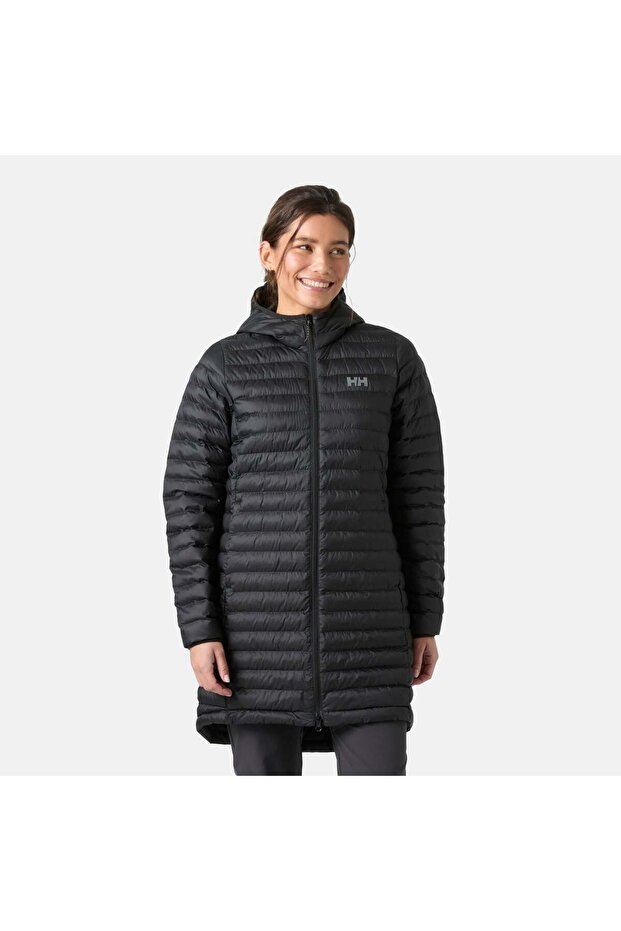 W Sirdal Long Hooded Insulator Coat
