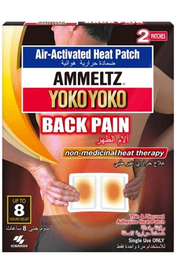Ammeltz Air-Activated Back Pain Heat Patches, 2 Count
