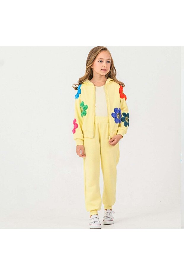 Girl's zippered 3-piece set mon-52115