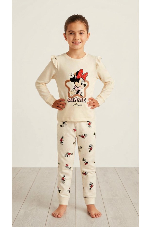 Girl's Printed Pajama Set Tar-6727