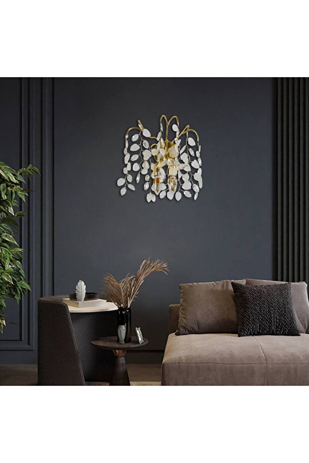 | Gold Modern Wall Light | Indoor Decorative Wall Fixture
