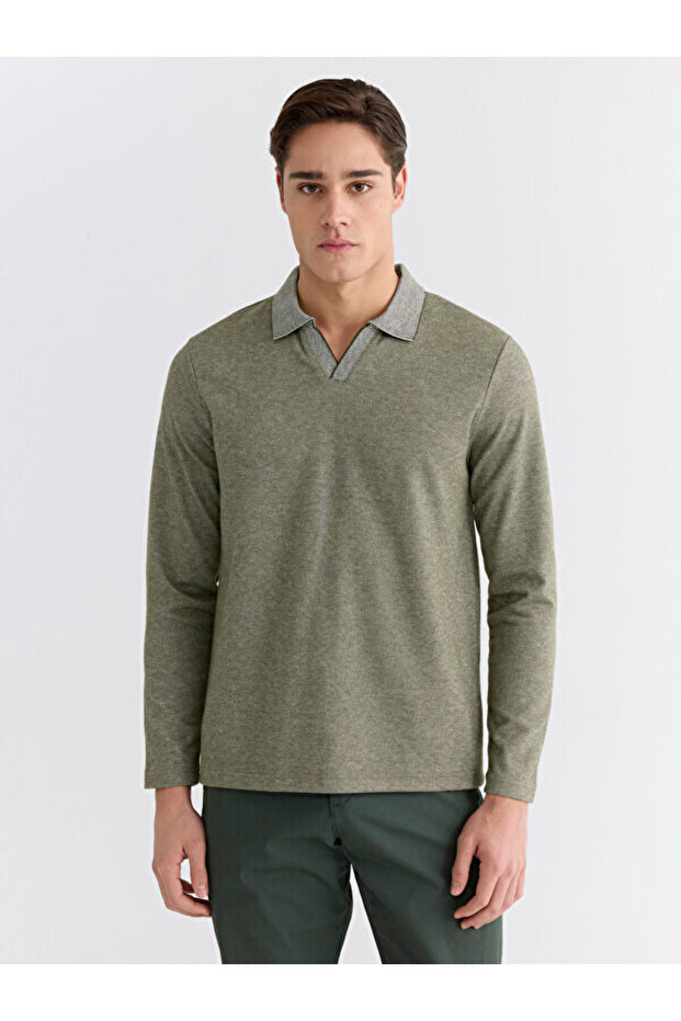 Sparkling Choices from Shining Store Devrik Roba Collar Men's Sweatshirt