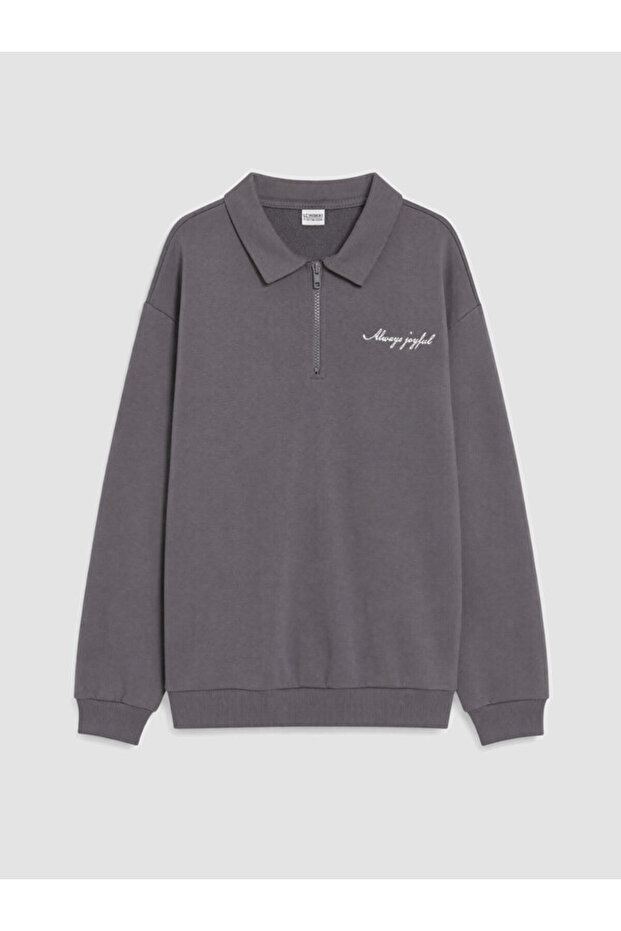 Sparkling Choices by Shining Store Devrik Roba Collar Boys' Sweatshirt