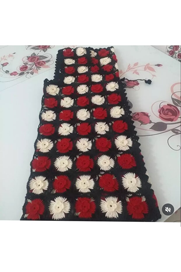 Red Vest with Motifs