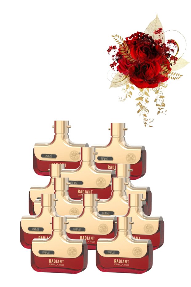 12 قطعة Radiant Vanilla Red عطر 100مل