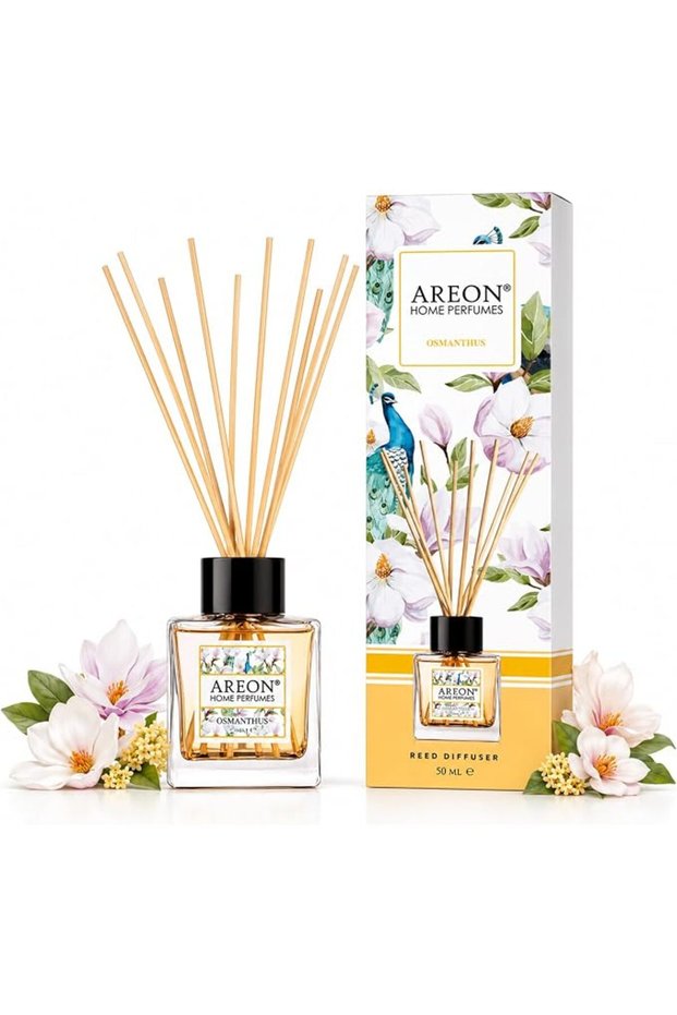 معطر جو بالقصب 50 مل مع 10 أعواد من القصب - عطر الأوسمانثوس