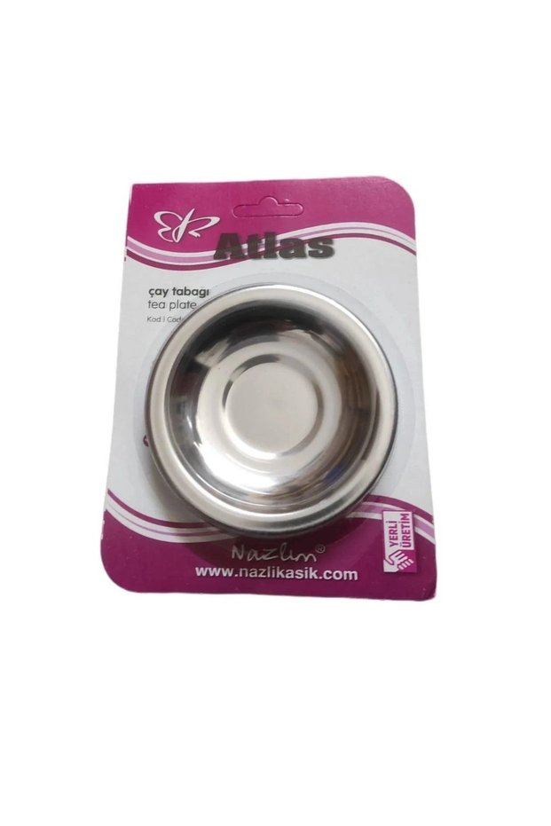 6-Piece Metal Tea Plate Set