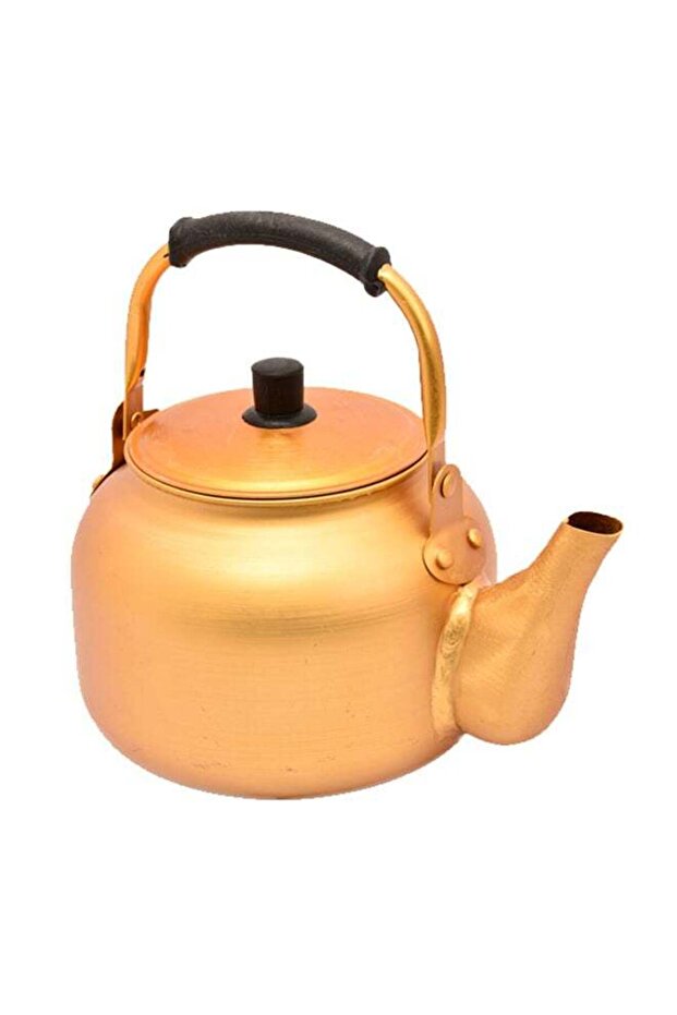 Aluminium Tea Kettle Gold/Black 1Liters