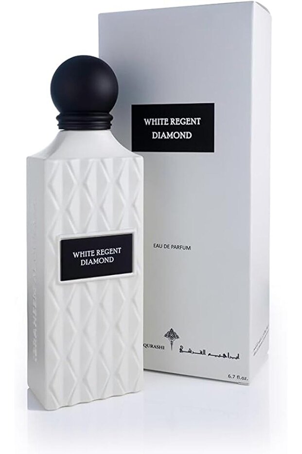 Ibrahim Al-Qurashi White Regent Diamond Perfume 150ml Elegant Design and Luxury Scent for All Occasi