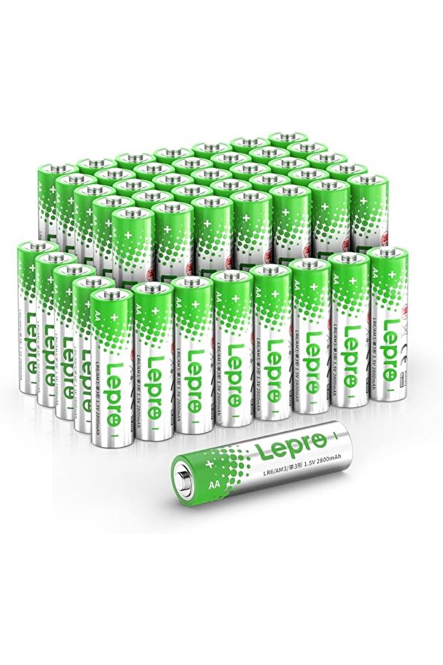 AA Batteries 24 Pack, 1.5 Volt Alkaline Double AA Battery with High Capacity, Anti-Leakage, Lo