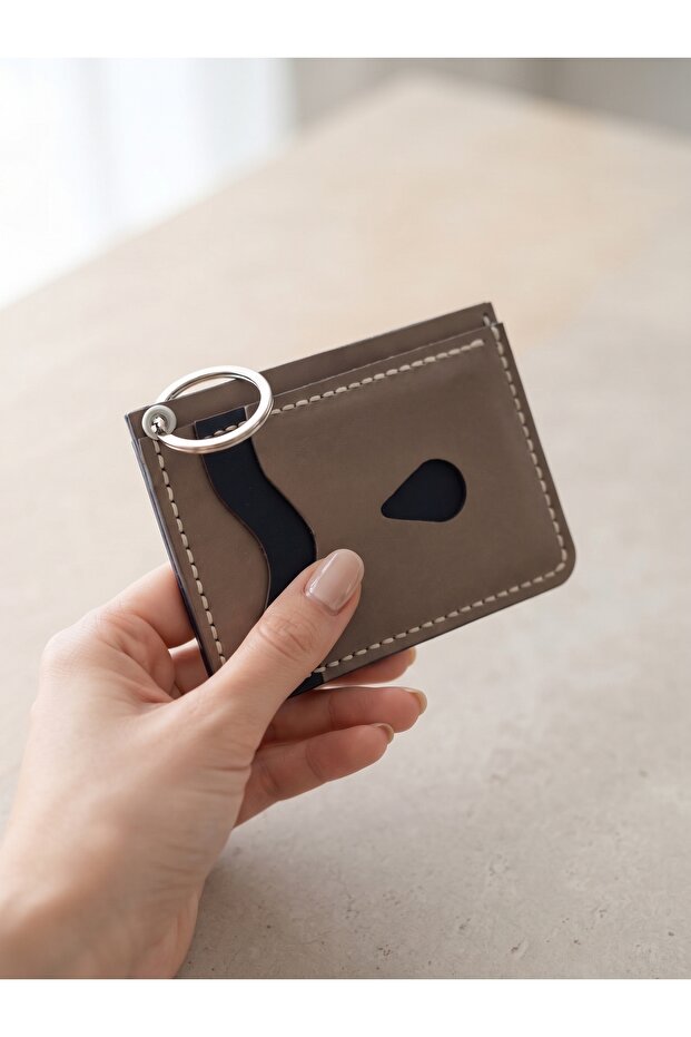 Genuine Leather Handmade Key Holder Card Holder Minimalist Wallet and Card Holder Drc99