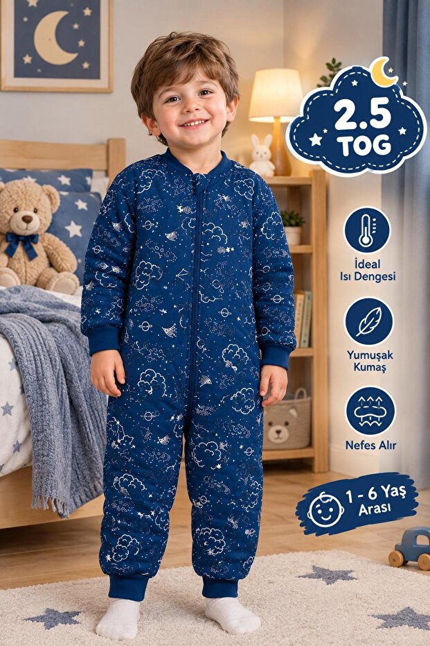 Children's Unisex Sleeping Bag for Ages 1-6 2.5 Togg
