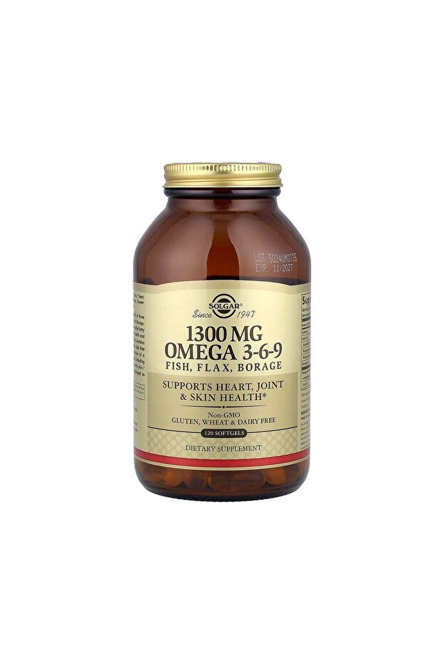 Omega 3-6-9 1300 mg - 120 Softgels