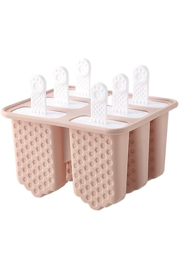 Silicone Popsicle Molds(Pink)