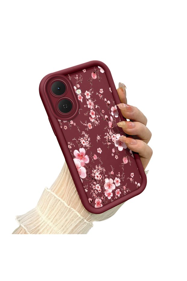 Tecno Spark Go 2 Compatible Elegant Dal Cherry Blossom Case, Fresh Young Girl Air