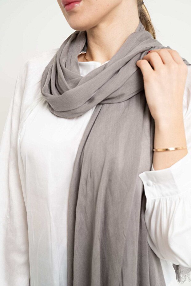 Solid Long Scarf