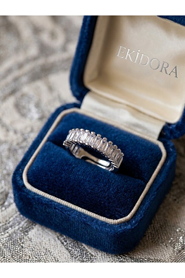Waterway Silver Color Adjustable Women's Ring – Authentic Stylish Design, Elegant Ring with Steel Look