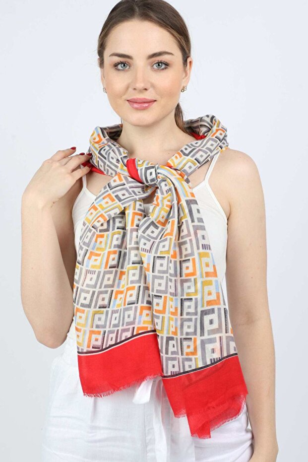 Patterned Scarf