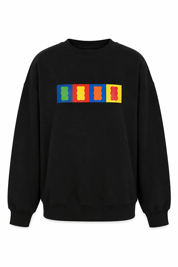 Haribo Black Boys' Sweatshirt S26B1Sw102