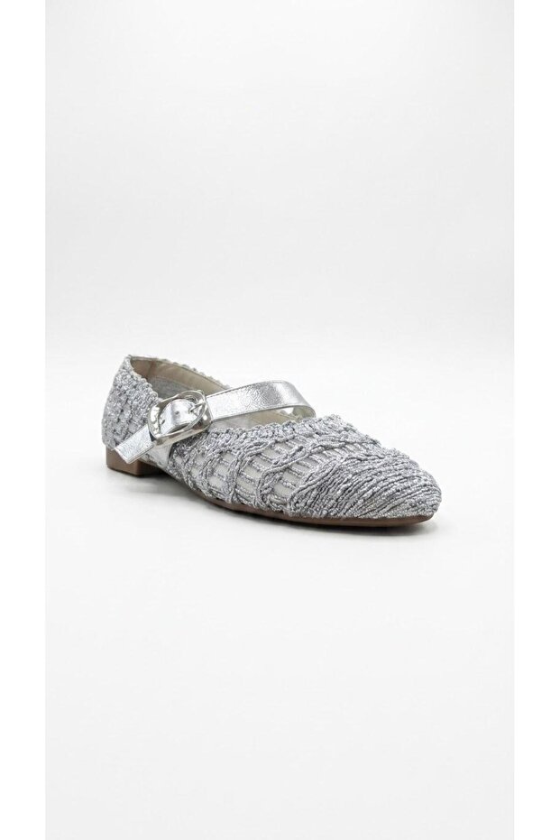 Silver Women's Ballerinas 319.029-Y11